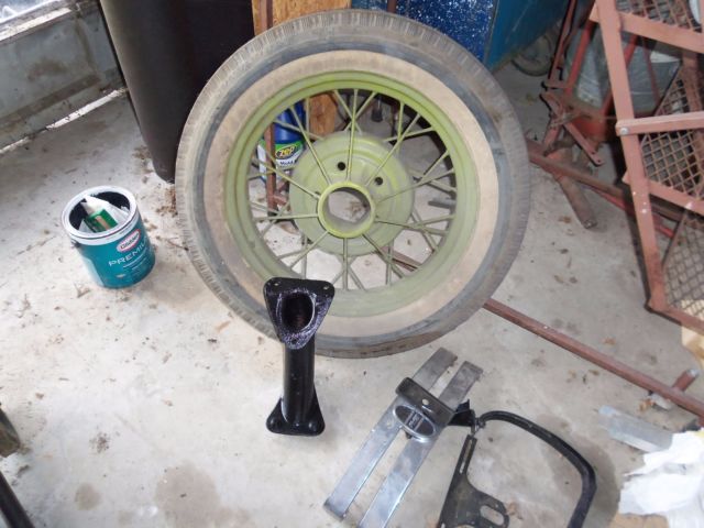 1930 Green Ford Model A Tudor Coach