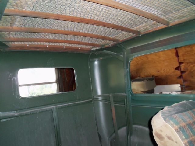 1930 Green Ford Model A Tudor Coach