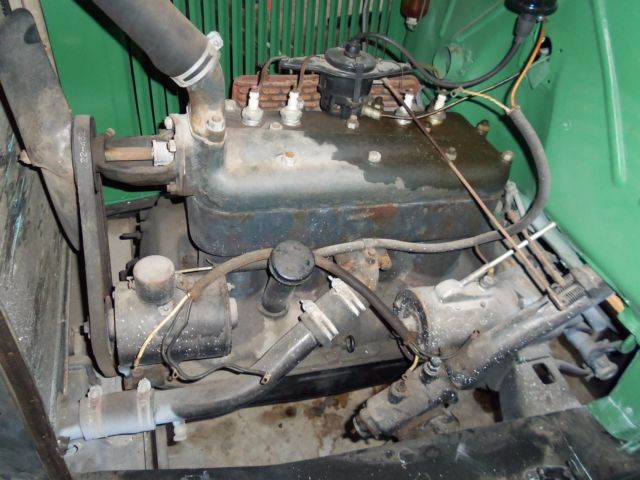 1930 Green Ford Model A Tudor Coach