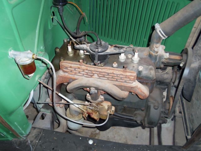 1930 Green Ford Model A Tudor Coach