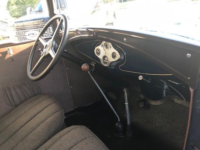 1930 Blue Ford Model A Coupe