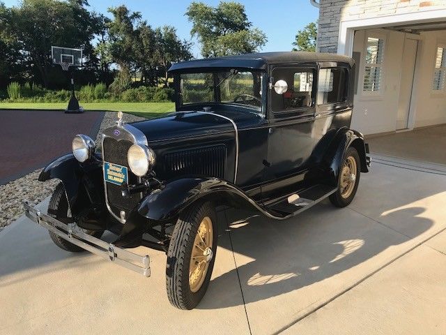 1930 Blue Ford Model A Coupe