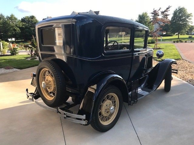 1930 Blue Ford Model A Coupe
