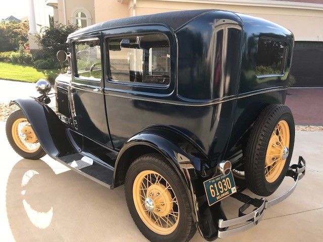1930 Blue Ford Model A Coupe