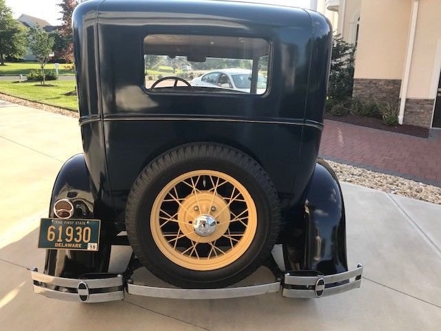 1930 Blue Ford Model A Coupe