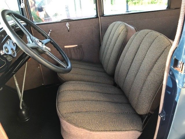 1930 Blue Ford Model A Coupe