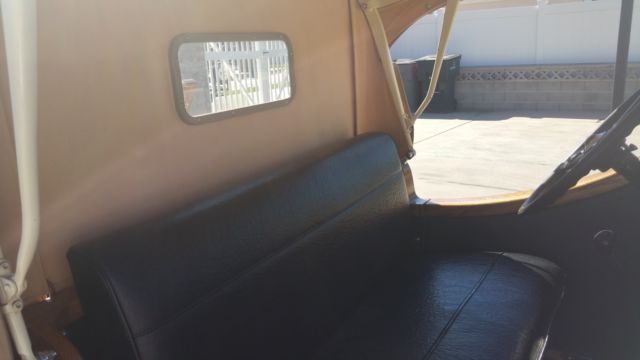 1930 Yellow and black Ford Model A Convertible/ truck/ model A