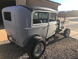 1930 Gray primer Ford Model A Sedan