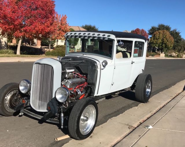 1930 Gray primer Ford Model A Sedan