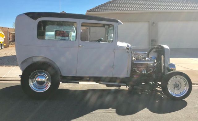 1930 Gray primer Ford Model A Sedan