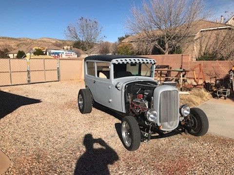 1930 Gray primer Ford Model A Sedan