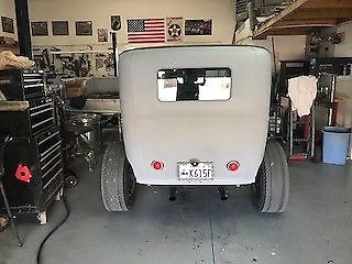 1930 Gray primer Ford Model A Sedan