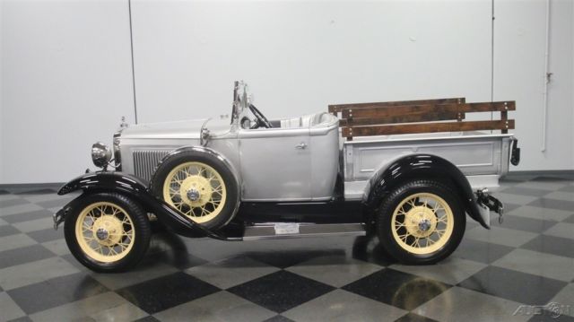 1930 Silver Ford Model A