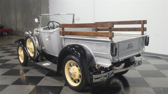 1930 Silver Ford Model A
