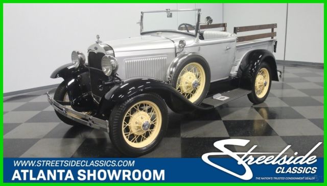 1930 Silver Ford Model A