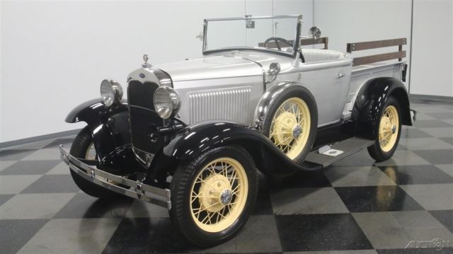 1930 Silver Ford Model A