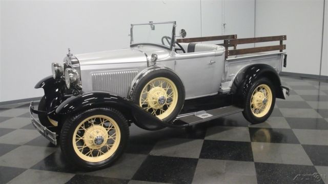 1930 Silver Ford Model A