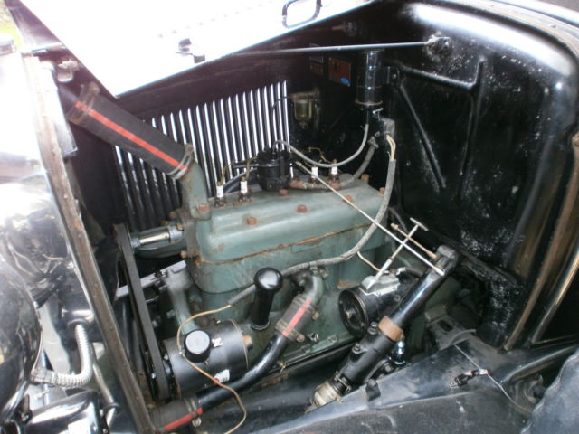 1930 Black Ford Model A Sedan