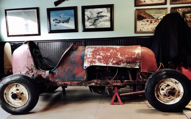1930 Red Ford Model A Race Car
