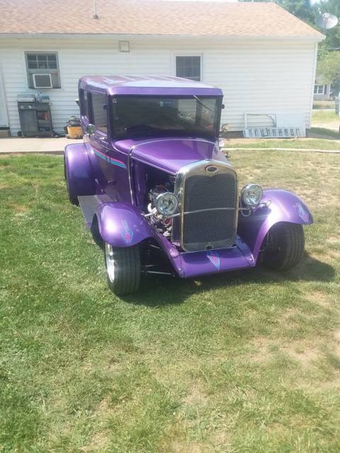 1930 Purple Ford Model A
