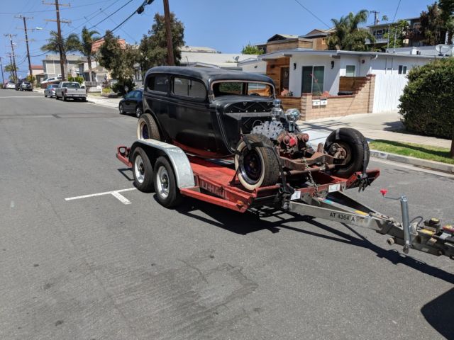 1933 Black Ford Model A Cab & Chassis