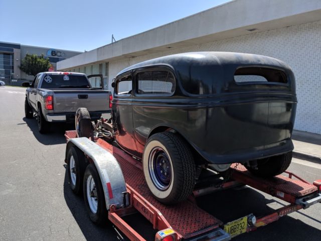 1933 Black Ford Model A Cab & Chassis