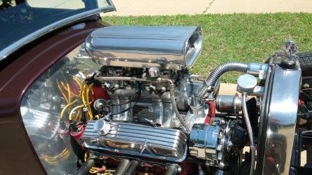 1931 Black Cherry Ford Model A Coupe