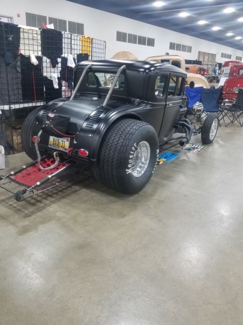 1931 Black Ford Model A Coupe