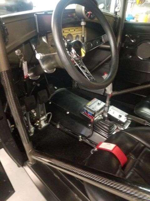 1931 Black Ford Model A Coupe