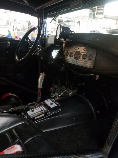 1931 Black Ford Model A Coupe