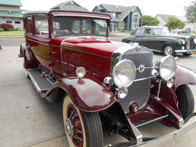 1931 RED Cadillac LIMO Sedan