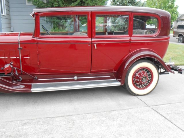 1931 RED Cadillac LIMO Sedan