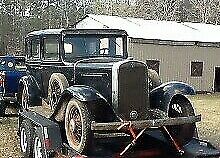 1931 Black Chevrolet AE Independent Delux Sedan Sedan