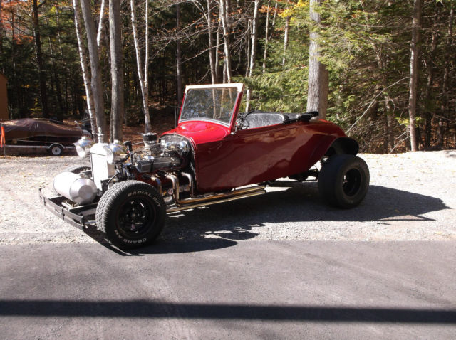 1931 Burgundy Ford Model A Convertible
