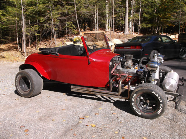 1931 Burgundy Ford Model A Convertible