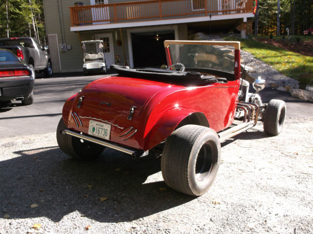 1931 Burgundy Ford Model A Convertible