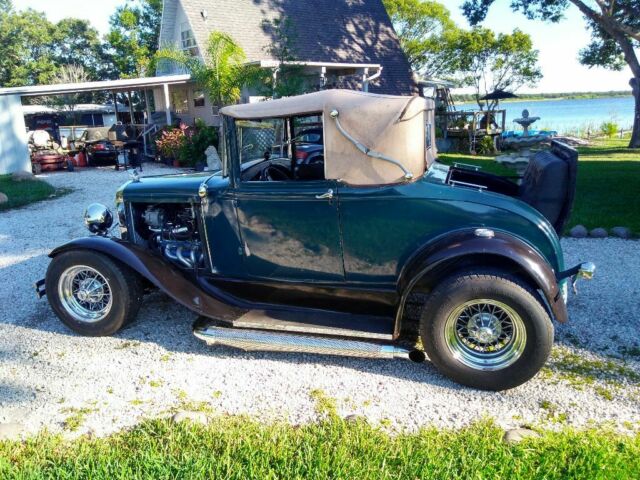 1931 Green Ford Model A Coupe