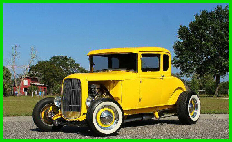 1931 Yellow Ford Street Rod