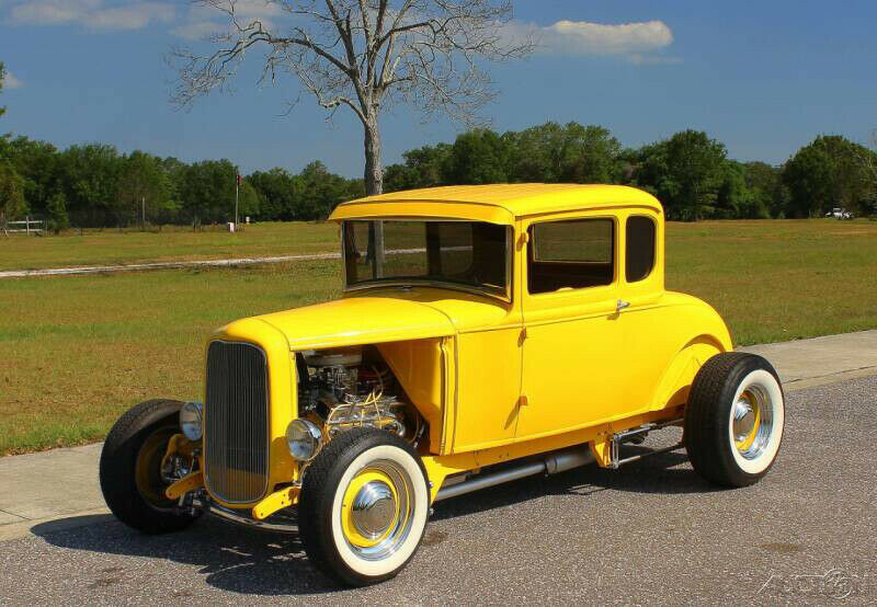 1931 Yellow Ford Street Rod