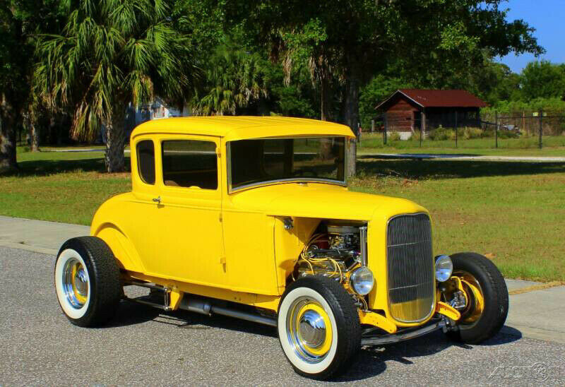 1931 Yellow Ford Street Rod