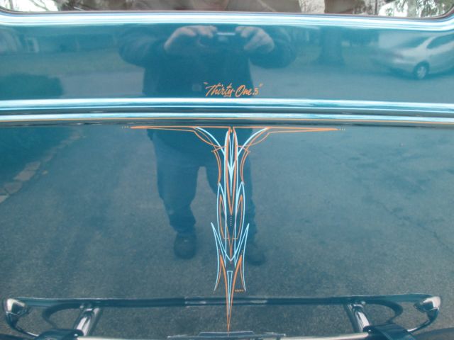 1931 turquoise Ford Model A Coupe