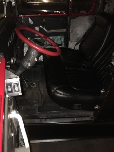 1931 Black Ford Model A Coupe