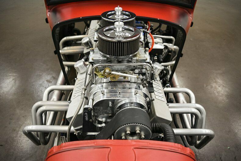 1931 Red Ford 5-window Coupe Coupe