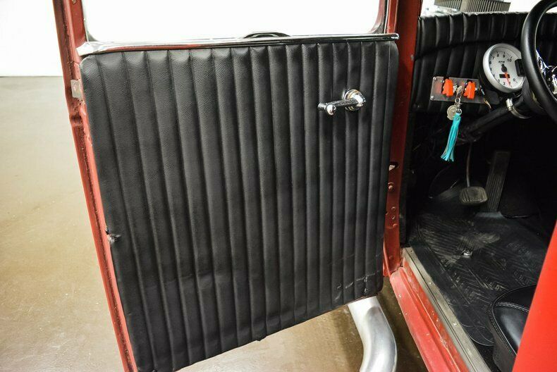 1931 Red Ford 5-window Coupe Coupe