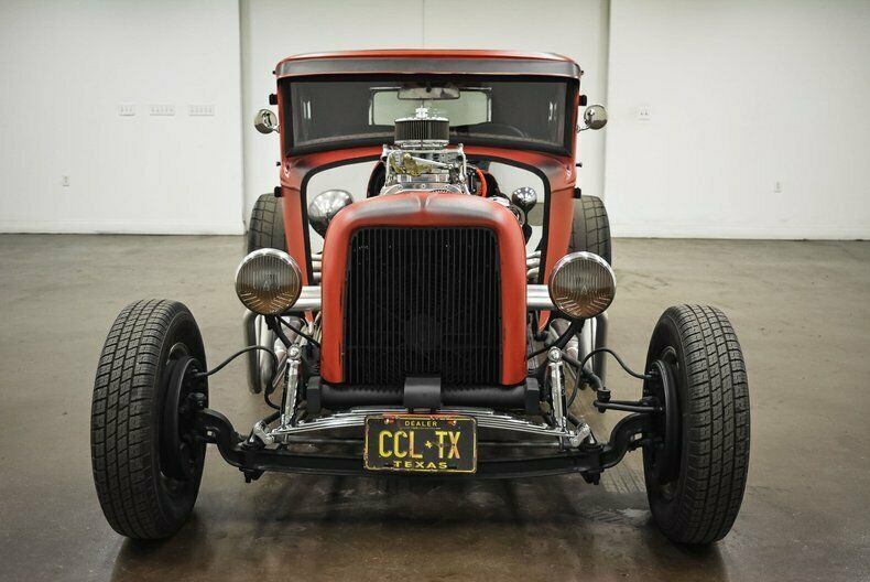 1931 Red Ford 5-window Coupe Coupe
