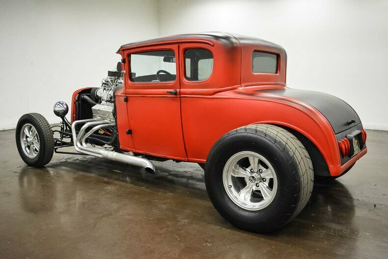 1931 Red Ford 5-window Coupe Coupe