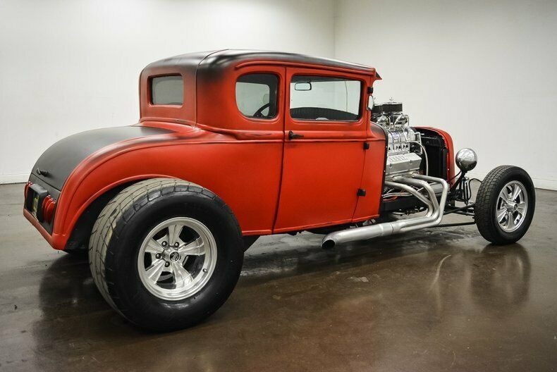 1931 Red Ford 5-window Coupe Coupe