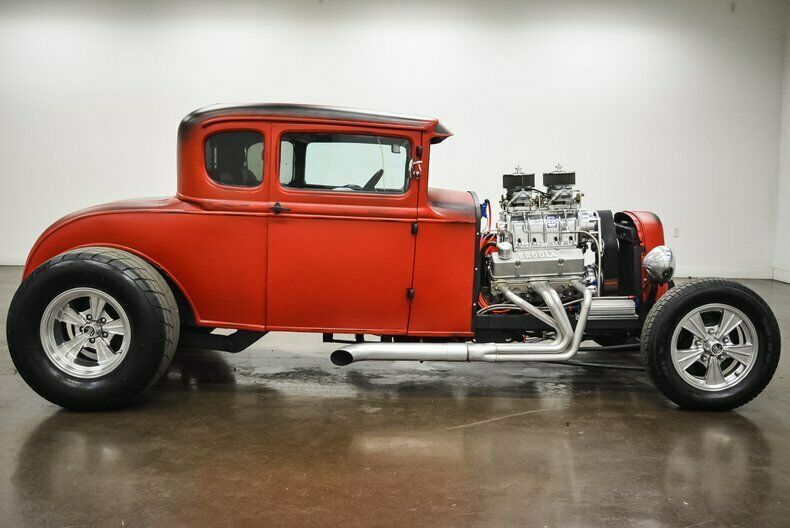 1931 Red Ford 5-window Coupe Coupe