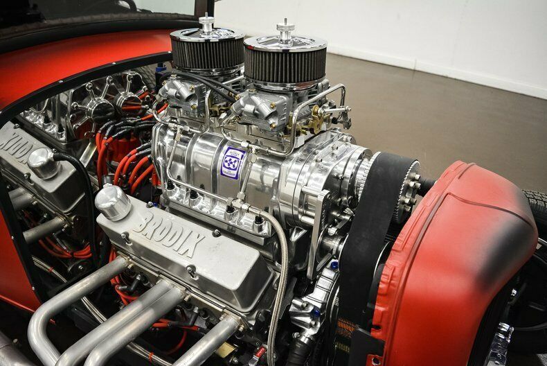 1931 Red Ford 5-window Coupe Coupe