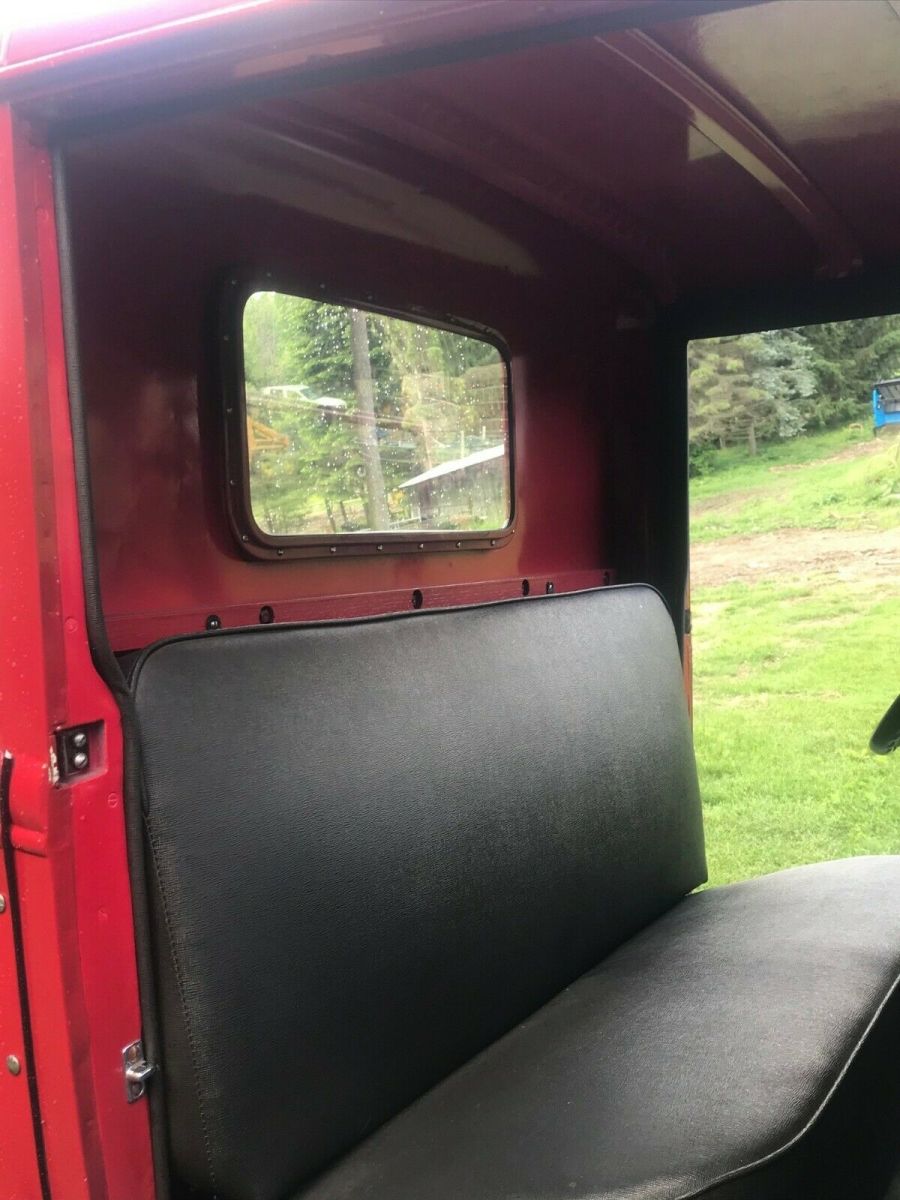 1931 Red Ford Model A 66A Deluxe Pickup